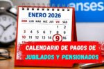 Calendario de Pagos de Jubilados y Pensionados Enero 2026 Fechas Oficiales
