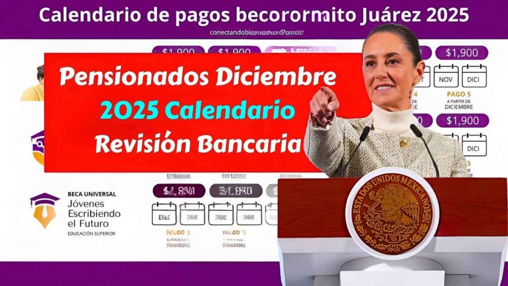 Pensionados Diciembre 2025 Calendario de Pagos y Revisión Bancaria